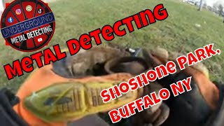 Minelab Equinox 800  Metal Detecting Shoshone Park in Buffalo NY [upl. by Ahsil509]