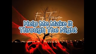 英語 單曲 Help Me Make It Through The Night 吉他版 Evy Taiwan [upl. by Oly]