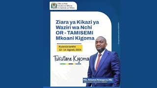 🛑 LIVE  WAZIRI MCHENGERWA ANAZUNGUMZA NA WATUMISHI WA OFISI YA MKUU WA MKOA WA KIGOMA [upl. by Shiff183]