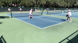 Pickleball  Amelia Island Classic  Womens Doubles  35  40  Ages 50 and up October 26 2024 [upl. by Herates845]