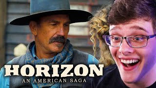 HORIZON AN AMERICAN SAGA Trailer 1 REACTION [upl. by Nnylecyoj781]