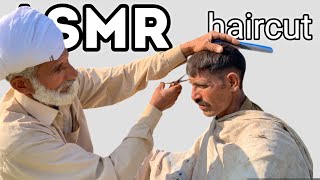 ASMR Fast Hair Cutting amp Shaving With Old Barber [upl. by Falito]