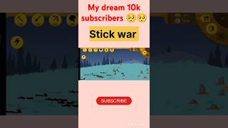 Stick war animation endless mode battleDengrous gameplay with stick war warviralshortswinner [upl. by Ainadi737]