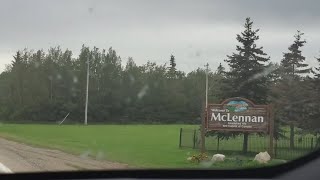 McLennan town in Alberta [upl. by Atyekram]