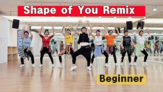 Shape of You Remix Line Dance Beginner [upl. by Ottilie]