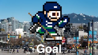 Vancouver Canucks goal horn 2024 8 Bit [upl. by Jaffe789]