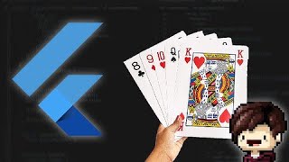 Build Card Game in Flutter From Scratch  Backslash Code flutterdev [upl. by Forester]