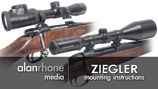 Ziegler ZP Scope Mount Installation Instructions [upl. by Ainet]