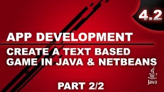 Make a Text Based Game in Java and Netbeans  Part 22 [upl. by Mckenna8]