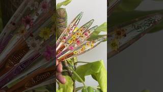 Favourite crochet hooks 🌸🥰🌼 crochetindia crochethook crochetaccessories smallbusiness resin [upl. by Morven265]