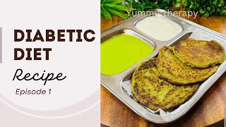 Diabetic recipes  Diabetic meal plans  Moong dal Pancakes ​⁠Yummytherapy [upl. by Griffiths]