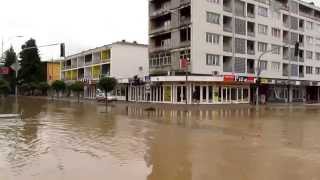 Doboj poplava 17maj 2014 [upl. by Ahsirtak]