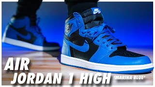 Air Jordan 1 High OG Dark Marina Blue [upl. by Reger]