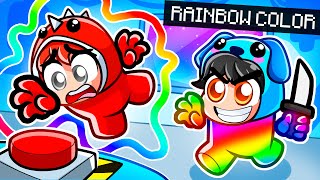 Playing As RAINBOW COLOR Imposters In Among Us [upl. by Nomihs108]