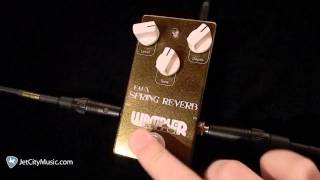 Wampler Faux Spring Reverb [upl. by Anaynek875]