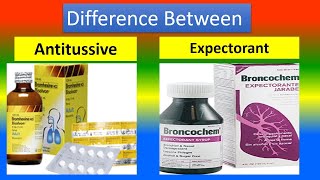 Difference Between Antitussive and Expectorant [upl. by Eniamej]