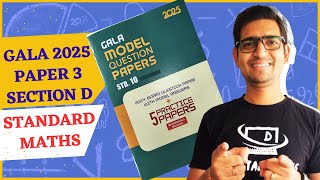 Class 10 Gala 2025 Maths Standard Paper 3 Section D Solution  GSEB  Class 10th  Digital Maths [upl. by Lodhia]