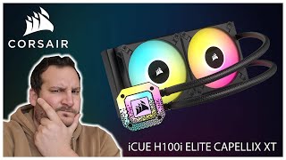 CORSAIR iCUE H100i ELITE CAPELLIX XT toute la puissance des diodes CAPELLIX [upl. by Byrd]