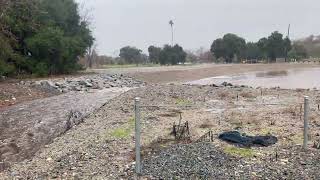 Riverside County Flood Basin Glen Ivy Road  Temescal Canyon Road [upl. by Darill248]