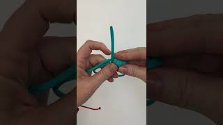 How to tie a barrel knot  sliding knot bracelet bracelet knots [upl. by Lebna359]