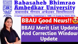 BBAU Good News🤩🔥 Date Extension and Merit List Update CUET PG Counselling Process and Merit List🤩🔥 [upl. by Akiehs613]