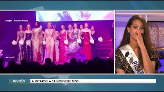 Morgane Fradon est Miss Picardie 2019 [upl. by Obel]