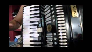 Terrenal tutorial Acordeon de teclas Julion Alvarez [upl. by Wolff]