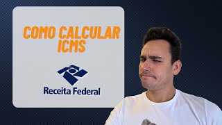 COMO calcular ICMS no LEILÃO DA RECEITA FEDERAL [upl. by Aneeh]