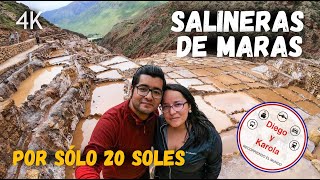 SALINERAS DE MARAS PRECIOS Y CÓMO LLEGAR DESDE CUSCO  PERÚ  4K [upl. by Ellatsirhc]