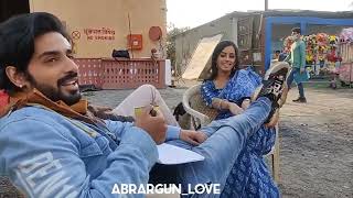 AbrarGun VM 🥰 AbrarGunLove✨Abrar QaziSargun Kaur Luthra [upl. by Kcirderfla]