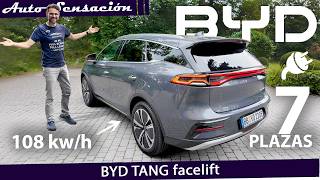 Prueba BYD Tang facelift 2024 El 7 plazas eléctrico de BYD para conquistar Europa [upl. by Ihteerp]