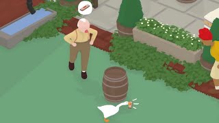 The Old Man and the Goose P1 untitled goose game [upl. by Enilkcaj778]