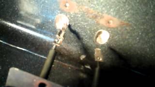 Replacing an Electric Oven Bake Element with a Burnt Wire Connection [upl. by Pryce]