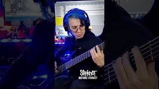 SLIPKNOT  BEFORE I FORGET BassCover Slipknot BeforeIForget [upl. by Renrew]