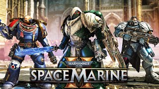 Warhammer 40k Space Marine 2 NEW Gameplay Weapons Bosses PVP Multiplayer and Deep Customization [upl. by Lister]