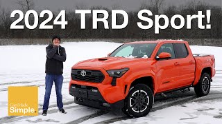 2024 Toyota Tacoma TRD Sport Premium Package  OffRoad Driving Impressions [upl. by Sletten]