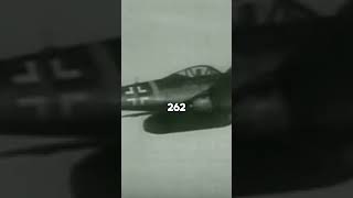 Me262 The World’s First Jet Fighter in Action shorts [upl. by Ecinreb]