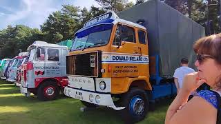 VINTAGE LORRYS SCAMPSTON HALL 2023 [upl. by Aicital]