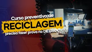 Curso PREVENTIVO de reciclagem precisa fazer a PROVA no DETRAN legtransito ronaldocardoso [upl. by Tugman]