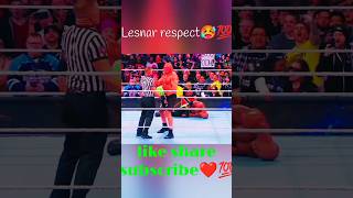 cena vs Lesnar respect🥵💯 cristianoronaldo messi alnassr النصر wwe randyorton edit shorts [upl. by Burwell]