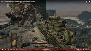 Dark Souls Remastered Walkthrough Undead Burg  Video 2 [upl. by Helga]