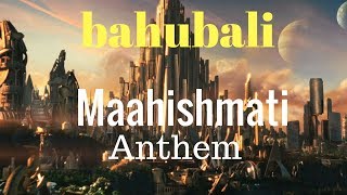 Baahubali  Maahishmati Anthem for Asgard [upl. by Onek]