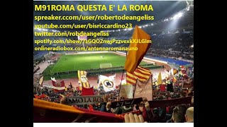 Roma 0 Inter 1 analisi di Tony Mantineo per Rdaradio 1 e Radio Ballerina One [upl. by Earezed]