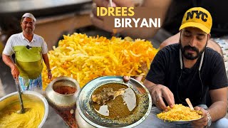 Lucknow World Famous IDREES BIRYANI  Awadhi Biryani Full Recipe by ABU BAKAR  Lucknow Food Tour [upl. by Lrae]