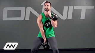 How to do Kettlebell Gorilla Cleans  Onnit Tutorials [upl. by Leduar]