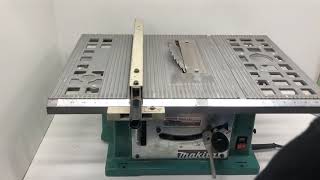 Makita table saw model 2708 [upl. by Hayikat]