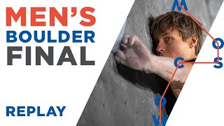 🇬🇧 IFSC World Championships Moscow 2021  Men’s Boulder final [upl. by Sedecrem]