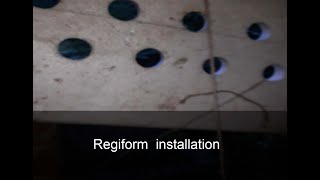 Regiform window and installation [upl. by Ettebab211]