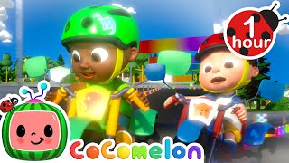 Baby Car Race Song 🏁 CoComelon  Its Cody Time  Nursery Rhymes and Kids Songs  After School Club [upl. by Nerraj]