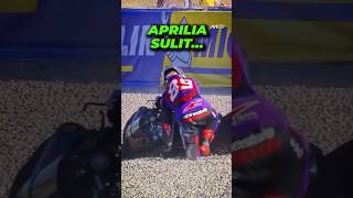 Jorge Martin Kesulitan Pake Aprilia  😱 [upl. by O'Brien]